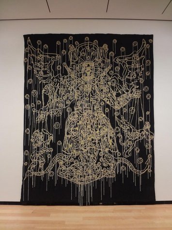 Hew Locke in group exhibition Affinity Atlas at the Wellin Museum of Art image