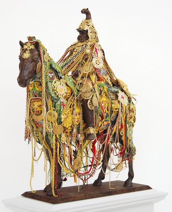 Hew Locke and Bob and Roberta Smith featured in the 'Fourth Plinth: Contemporary Monument' exhibition at the Institute of Contemporary Art London image